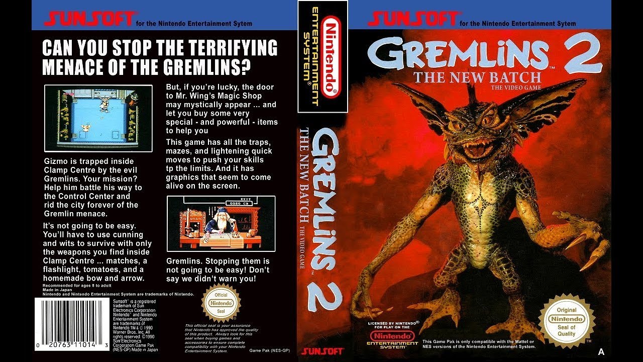 Гремлины игра. Гремлины 2: новая партия на NES. Gremlins 2: the New batch (Video game). Обложки Гремлины 2 DVD.