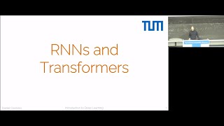 I2DL - Lecture 11: RNNs and Transformers