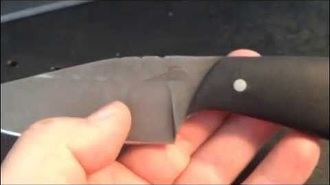 My First Custom Knife - 9 (Final Product)