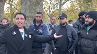 Shia How Can You Insult Our Mother? Shamsi Speakers Corner Resimi