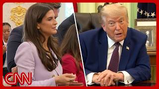 Trump rails against CNN when asked about $1.776B fund
