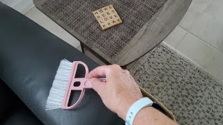 ~ASMR~ Brushing and wiping down the furniture:) No talking!!