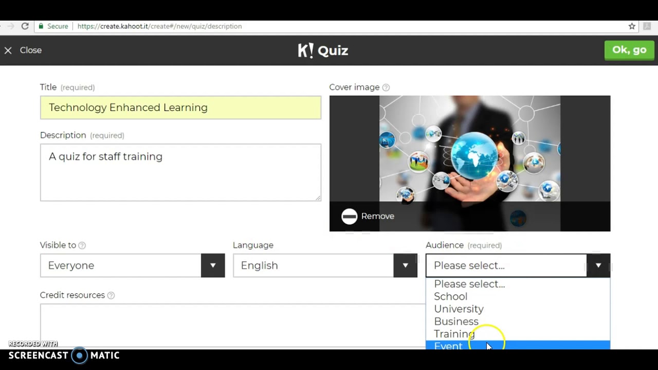Creating A Kahoot Quiz YouTube Creating a kahoot quiz youtube