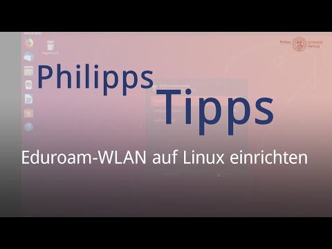 Видео: Как мне подключиться к eduroam в Ubuntu?