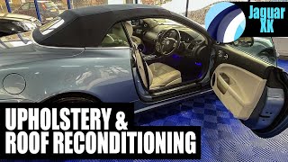 Jaguar Cabriolet Hood and Leather Upholstery Refurbishing by New Again Auto Reconditioning Centre 344 views 4 months ago 10 minutes, 46 seconds