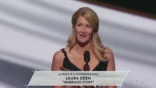 Laura Dern winning Best Supporting Actress for Marriage Story