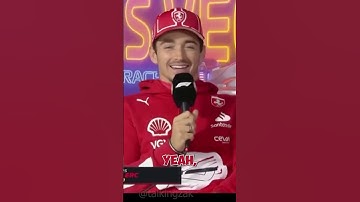 Thumbnail of "Just an inchident" Max Verstappen To Leclerc In Las Vegas Post Race Interview