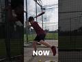 James Hitting progression Then VS Now #littleleague