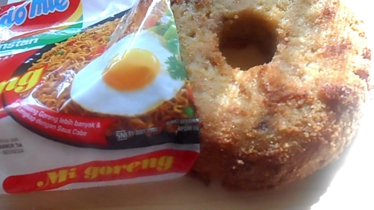 Cara Membuat Donat Indomie Goreng Viral Tanpa Cetakan