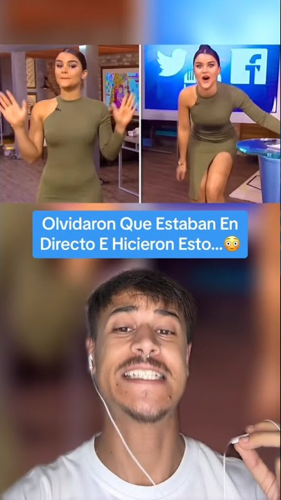 They forgot they were live and did this...😳