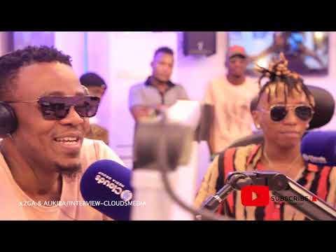 Alikiba Introduce K2ga CloudsMedia (Unaniona Media tour)