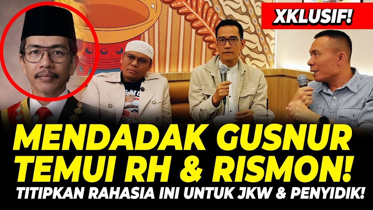 XKLUSIF! GUS NUR MENDADAK TEMUI RH & RISMON!! TITIPKAN RAHASIA INI! TERUNGKAP SEGERA DI SIDANG?!