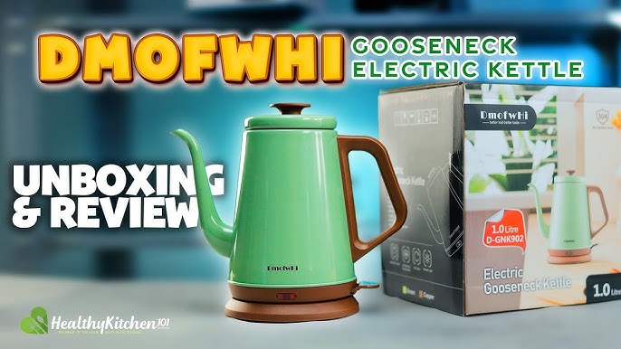  DmofwHi Gooseneck Electric Kettle(1.0L),1000W Electric