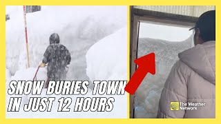 This Town Woke Up to a Record-Breaking 129 cm of Snow in Just 12 Hours