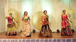 Dance by bride and her friends sister bhavika priyanka anushka jinal
#privika priyan sangeet night