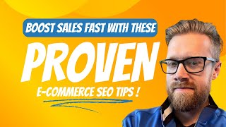 Boosting E-Commerce Traffic: Essential SEO Tips and Tactics with Jason Davis