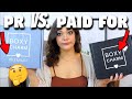 Does Boxycharm send "Influencers" BETTER stuff?! | PR vs. Paid For Boxy Battle April 2021