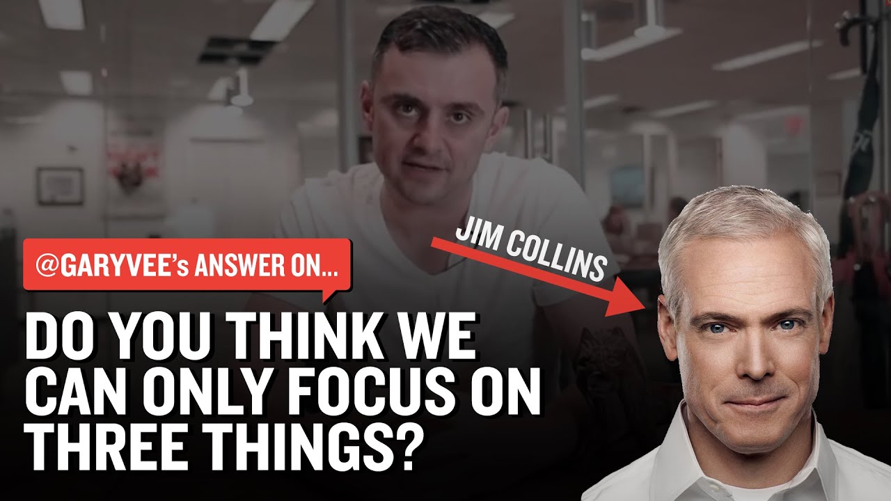 Do you Believe in Jim Collins Belief that We Can Only Focus on Three Things?