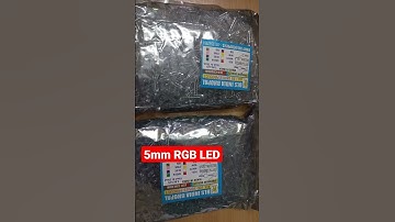 5 mm RGB LED available now| binary projects| BLS India