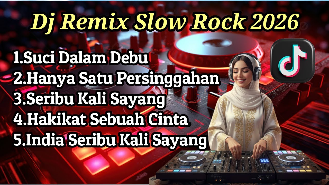 Album Dj Remix Slow Rock 2026 Fullbass Lembut Suara Jernih