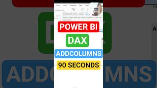 DAX in Power BI in 90 Seconds!