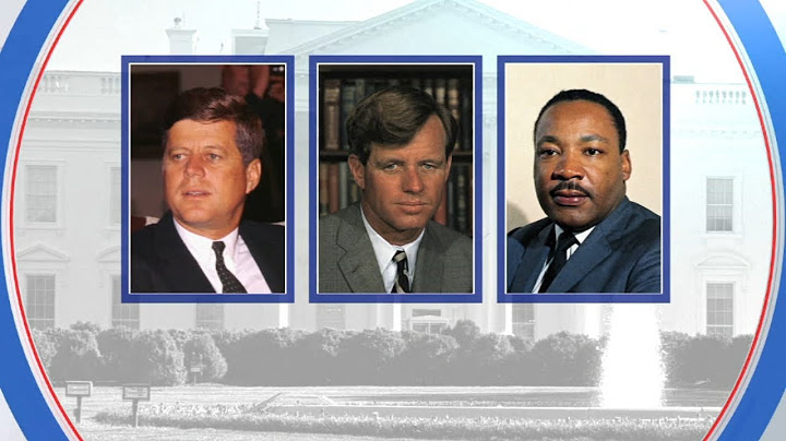 Trump orders declassification of JFK, RFK and MLK Jr. records