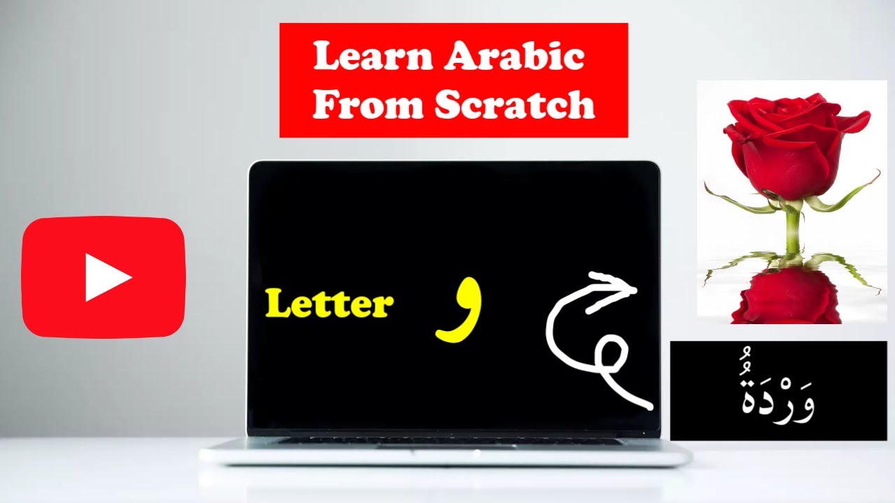 Arabic letters - Lesson 7 : letter W (In Arabic و ) - YouTube