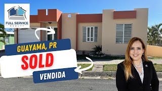 SOLD/ Vendida: Estancias del Vigia, Guayama