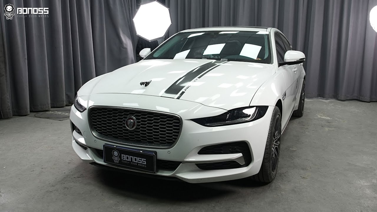 Best Fitment for 2020 Jaguar XE BONOSS Wheel Spacers Front 15mm Rear 20mm Before and After