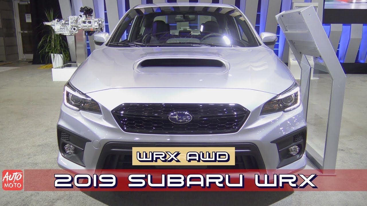 2019 Subaru Wrx Awd Exterior And Interior 2019 Quebec Auto Show