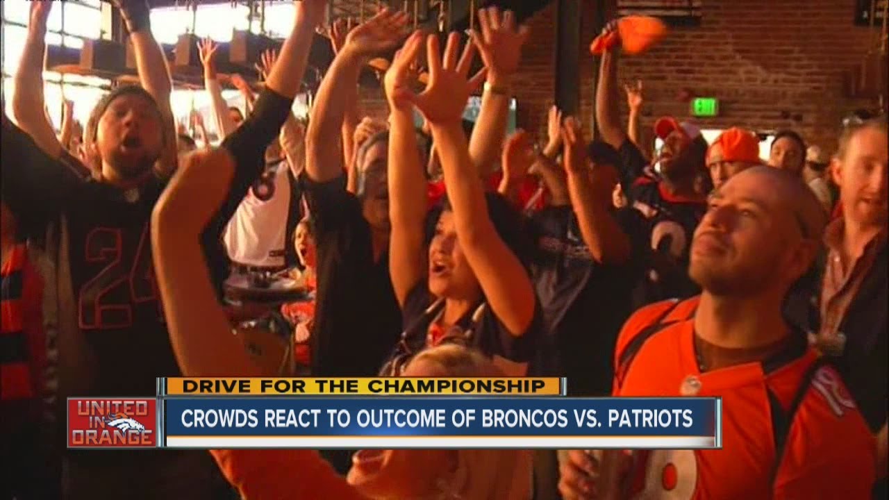 Broncos fans celebrate AFC title win in downtown Denver YouTube