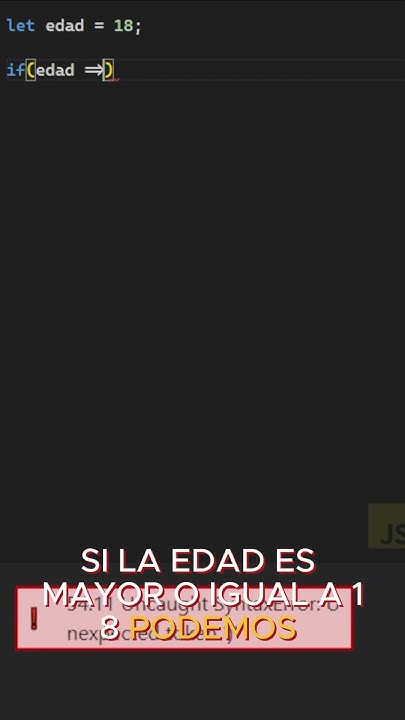 Condicionales en JavaScript: if, else, else if. #desarrolloweb # ...