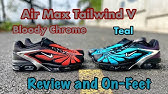 Nike Air Max Tailwind V Skepta Bloody Chrome Review On Feet Look Youtube