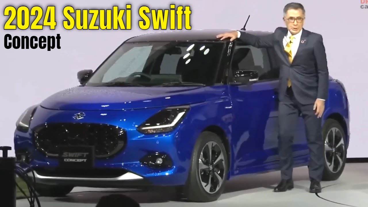 New 2024 Suzuki Swift reveal