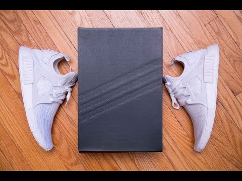 Adidas NMD XR1 Triple White Review and On Feet (Compared to the Mesh NMD R1s)