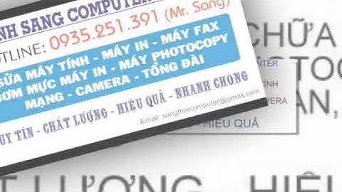 Nạp mực máy in đường lê văn lương quận 7. 0935 251 391 Mr. Sang