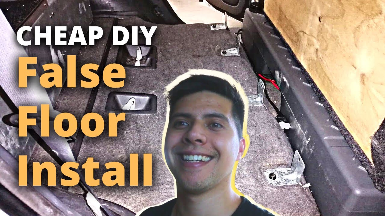 How to: CHEAP DIY False Floor in your Prado120 