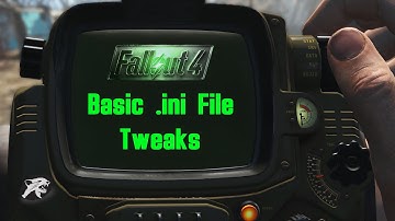 Fallout4 Basic .ini Tweaks - Field of View, Mouse Acceleraton, X vs. Y Sensitivity