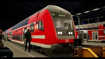 2245 RE50 Leipzig Hbf - Dresden Hbf - Nahverkehr Dresden - BR 766.2 DB - Train Sim World 2