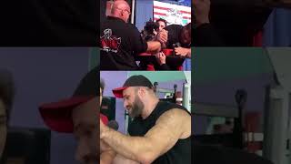 Denis Tsyplenkov / Richard Lupkes #sport #arm #armwrestling #shorts #sports #sport
