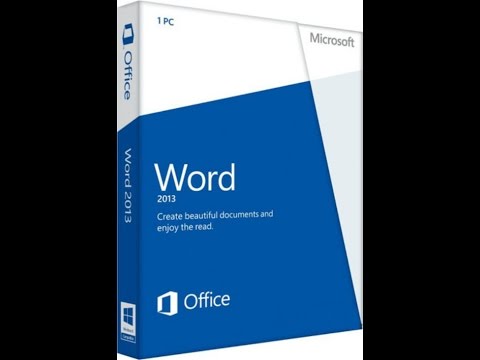 საოფისე პროგრამა word 2013 გაკვეთილი დამწყებთათვის