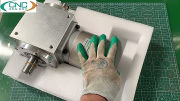 Hộp số chuyển hướng độ chính xác cao cho động cơ Servo AT140 - FL - 25  [ CNC3DS ]
