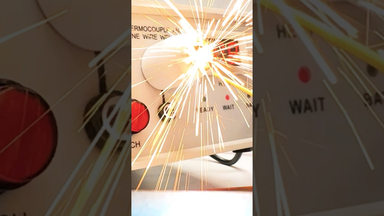 How to make Thermocouple welding hot junction