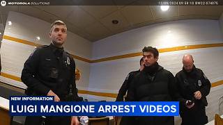Details Luigi Mangione's arrest seen in newly-released bodycam footage News