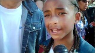 Jaden Smith and Jackie Chan at the 2010 MTV Movie Awards