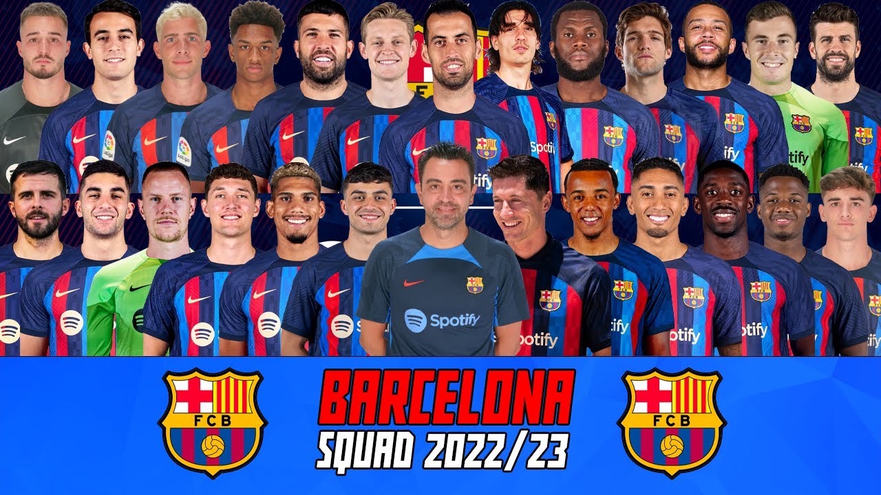 barcelona usa tour 2023 squad