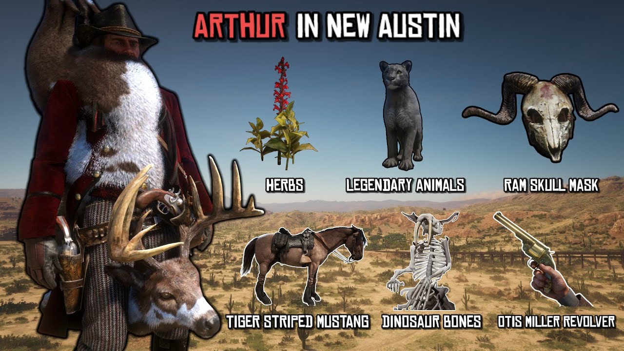 Arthur Went to New Austin in Chapter 2 to Collect Everything | Red Dead ...