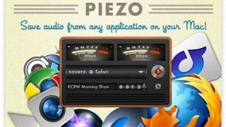 Piezo: Records audio from any app on a Mac