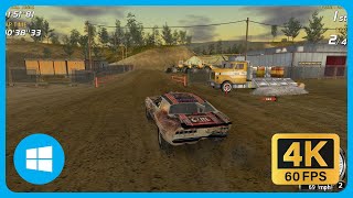 FlatOut (PC) - Gold Class - Mound Mayhem - Career Part 31 [4K60]
