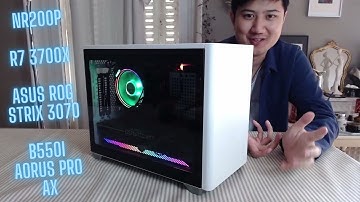 First PC Built: NR200P with R7 3700x/ASUS ROG STRIX RTX 3070